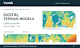 create a digital terrain model and elevation map from your lidar data