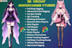 create 3d anime vtuber model, vrchat avatar, vrm rigging, vseeface nsfw