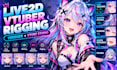 rig live2d vtuber model with vbridger for vtube studio