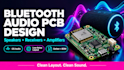 design bluetooth audio speaker amplifier pcb