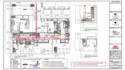 draft commercial kitchen plans for plumbing and equipment coordination