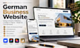 build design responsive german business website on webflow lovable figma SEO