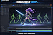 rig and animate 2d game character in spine 2d pro animation sprite sheet animate