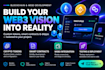 develop custom crypto tokens, smart contracts, and web3 dapp
