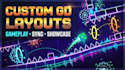 create a custom geometry dash level layout with synced gameplay