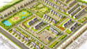 design subdivision map, neighborhood map, community layout, master site plan