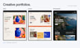 build portfolio websites for artists photographers and creators