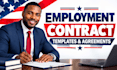 draft professional employment contract templates and agreements