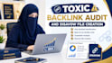 audit and disavow negative SEO backlinks
