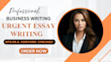 do urgent assignment as an professional assignment writer