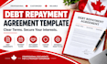 prepare a debt repayment agreement template
