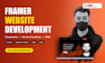 design and develop framer website, figma to framer, framer landing page