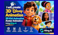 create 3d disney animation 2d kid animation avatar animation using kling ai