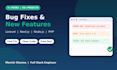 fix bugs and add features to your website