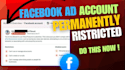 fix fb ad account and business manager restriction and disable issue
