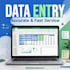 do data entry, typing work, copy paste and web research