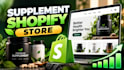 design high converting supplement shopify store
