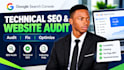 do technical SEO, website audit, and google search console indexing