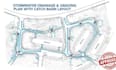 create a civil 3d site grading, drainage plan