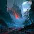 create fantasy environment concept art