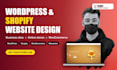 build wordpress website, shopify store or woocommerce store