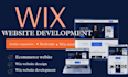 design and redesign a wix website and develop a professional ecommerce website