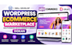 develop wordpress ecommerce marketplace multivendor woocommerce website dokan