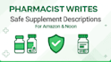write safe ,simple productdescriptions for amazon and noon