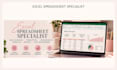 create, clean and organise professional excel spreadsheets