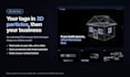 create a 3d animated website hero with scroll effects