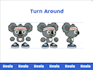 create character mascot rive, lottie animations web and app