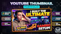 create professional youtube thumbnail design
