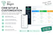 set up your zoho bigin CRM sales pipeline and fields