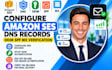 configure amazon ses dns records dkim spf mx verification