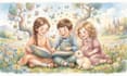 create whimsical children book illustrations