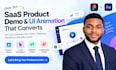 create app promo, saas promo video, website demo video