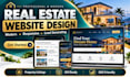 build real estate agent, realtor and investor website with idx mls integration
