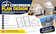 design loft conversion plans and structural drawings for UK building regulations