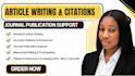 write and submit your research article to a scopus indexed journal