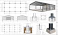 Draft metal building foundation plans, column base details, anchor bolt ...
