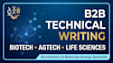 write b2b summaries and reports for biotech and agtech