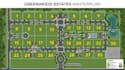 design estate masterplans, plot numbering, access roads and property layout maps