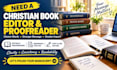 be your christian book editor and proofreader