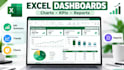create excel dashboards and charts