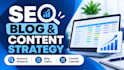 create an SEO content strategy and blog content plan