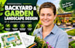 design your backyard and garden landscape as landscape architect