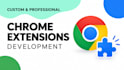 develop custom chrome extensions and browser automation tools