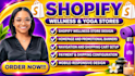 design shopify wellness and yoga stores