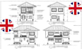 prepare uk building regulation and construction details with notes
