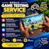 test your mobile game